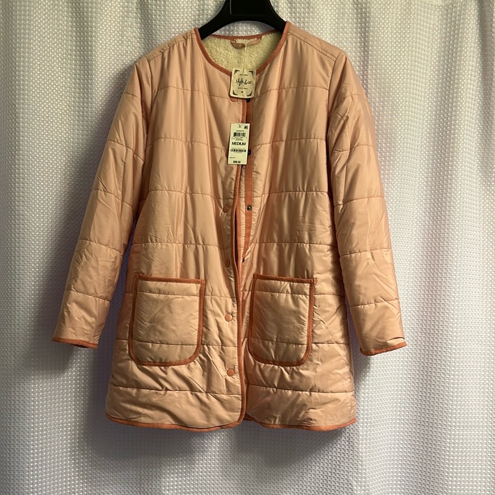 NWT reversible coat